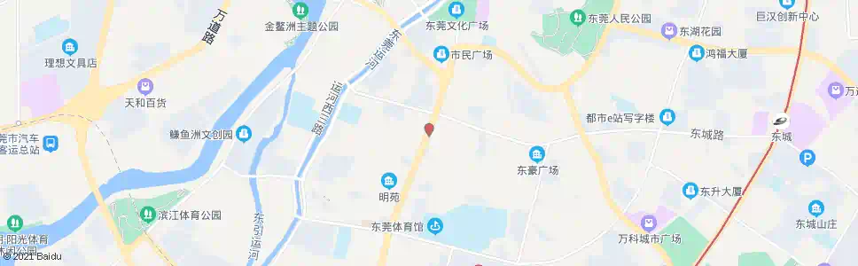 东莞智通人才市场(莞城医院)_公交站地图_东莞公交_妙搜公交查询2024