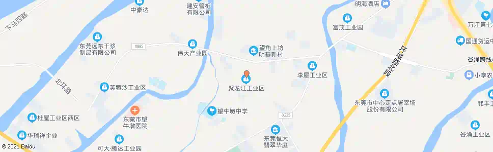 东莞聚龙江_公交站地图_东莞公交_妙搜公交查询2024