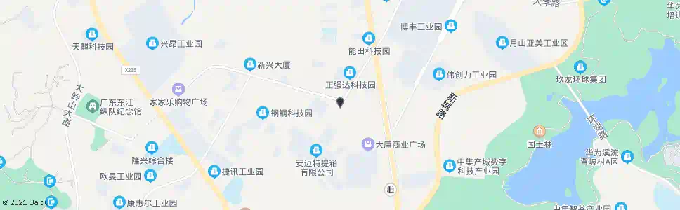 东莞大塘工业区卫生站_公交站地图_东莞公交_妙搜公交查询2024