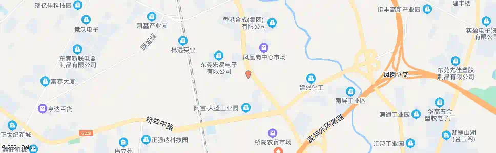 东莞园林路路口_公交站地图_东莞公交_妙搜公交查询2024