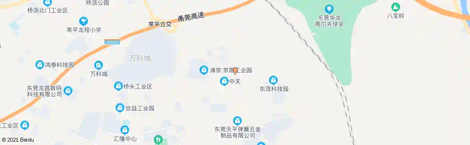 东莞刁朗综合市场_公交站地图_东莞公交_妙搜公交查询2024