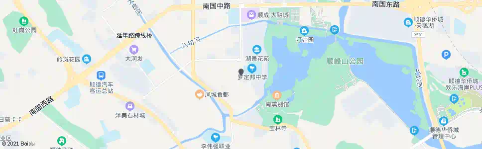 佛山新桂南广源路口_公交站地图_佛山公交_妙搜公交查询2024