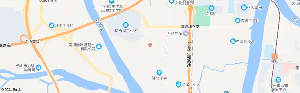 佛山伯奇桥_公交站地图_佛山公交_妙搜公交查询2024