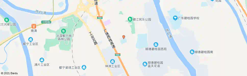 佛山坤洲小学(正门)_公交站地图_佛山公交_妙搜公交查询2024