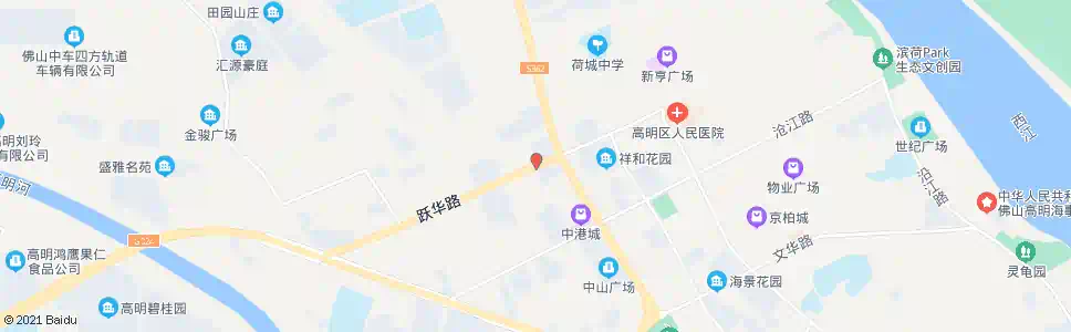 佛山华翠园_公交站地图_佛山公交_妙搜公交查询2024