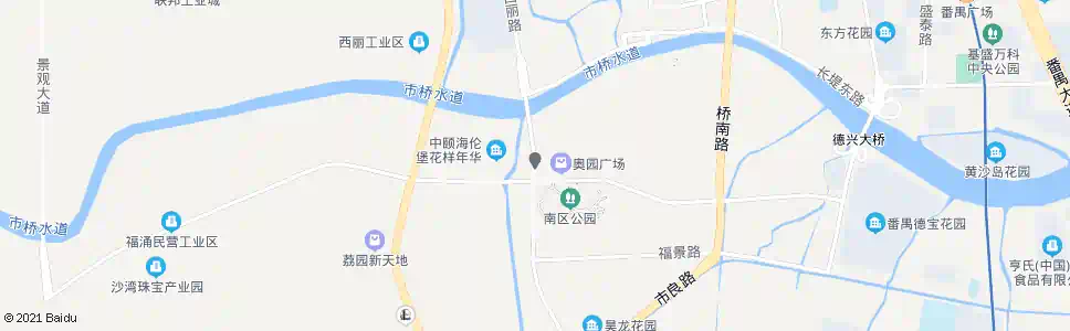 佛山西丽桥南(奥园广场)_公交站地图_佛山公交_妙搜公交查询2024