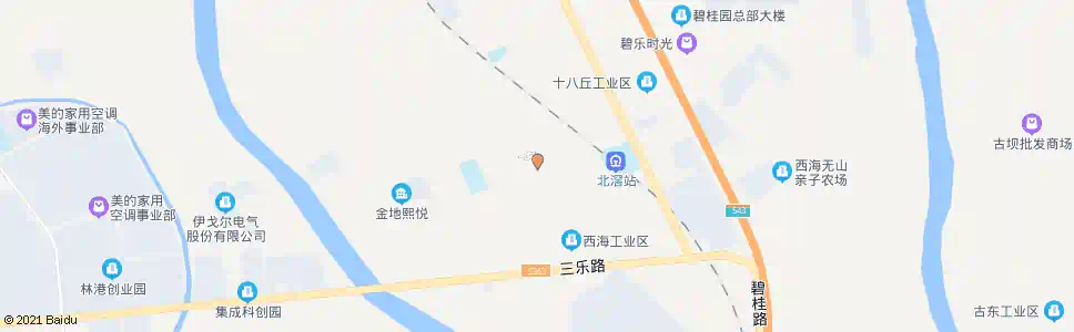 佛山西海烈士陵园_公交站地图_佛山公交_妙搜公交查询2024