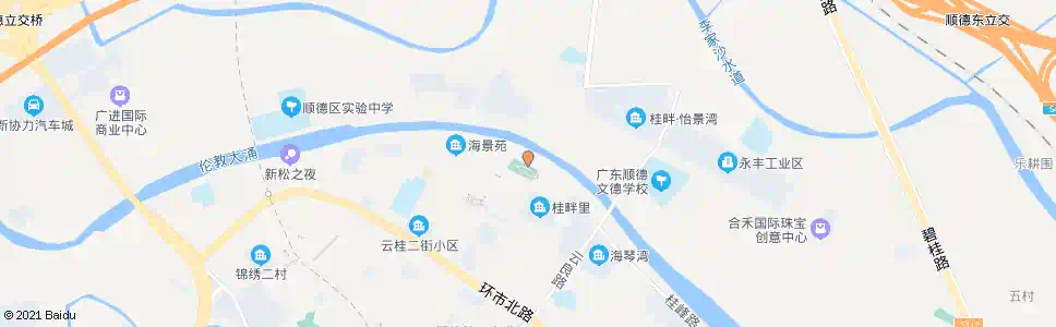 佛山新桂公园_公交站地图_佛山公交_妙搜公交查询2024