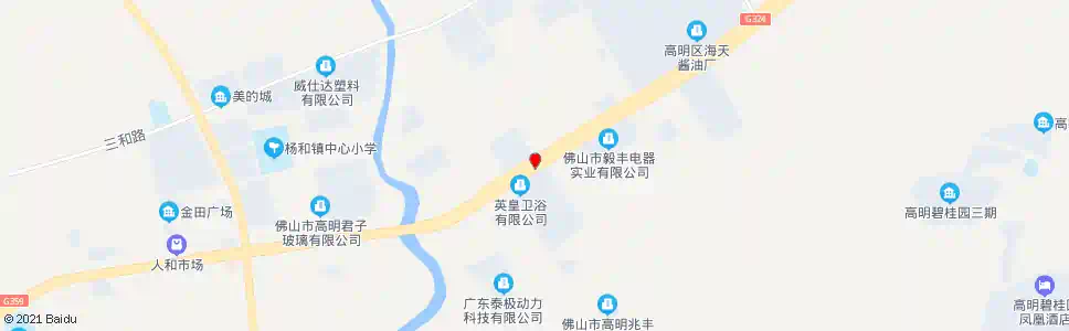 佛山仙村_公交站地图_佛山公交_妙搜公交查询2024