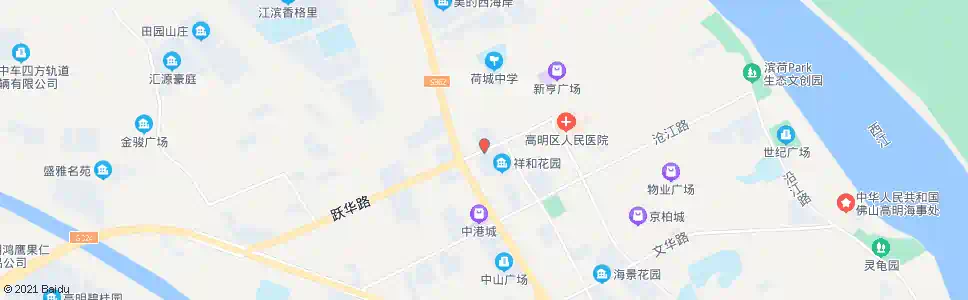 佛山祥和花园_公交站地图_佛山公交_妙搜公交查询2024