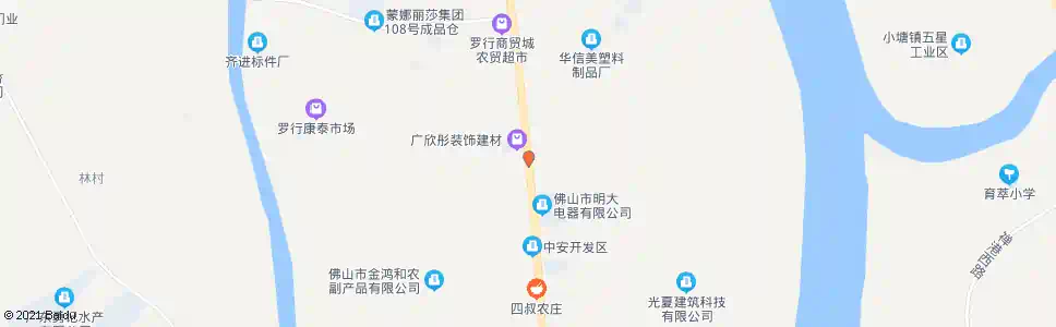 佛山大十麦村_公交站地图_佛山公交_妙搜公交查询2024