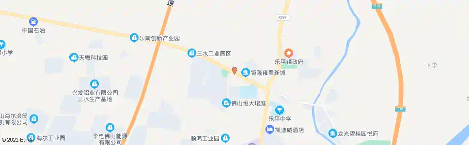 佛山雍翠新城_公交站地图_佛山公交_妙搜公交查询2024