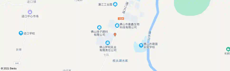 佛山南山工业园_公交站地图_佛山公交_妙搜公交查询2024