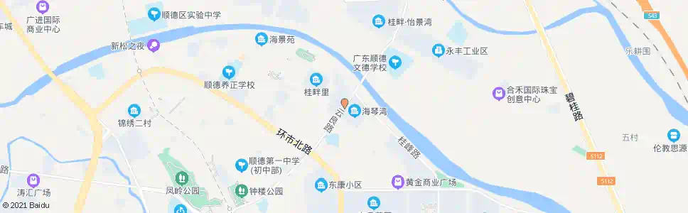 佛山丽景花园_公交站地图_佛山公交_妙搜公交查询2024