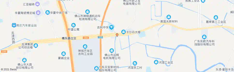 佛山杏头市场_公交站地图_佛山公交_妙搜公交查询2024