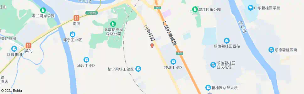 佛山都宁卫生站_公交站地图_佛山公交_妙搜公交查询2024