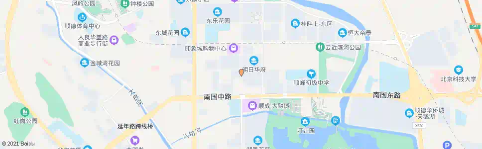 佛山奥园华庭_公交站地图_佛山公交_妙搜公交查询2024