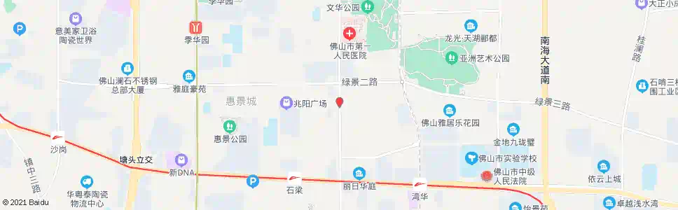 佛山深村_公交站地图_佛山公交_妙搜公交查询2024