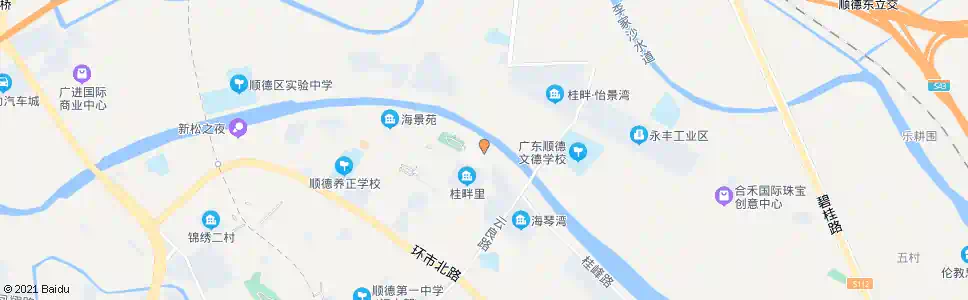 佛山桂畔总站_公交站地图_佛山公交_妙搜公交查询2024