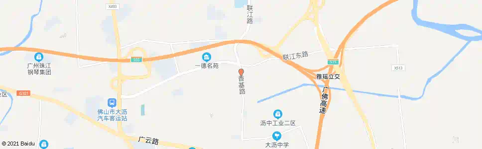 佛山龙东_公交站地图_佛山公交_妙搜公交查询2024