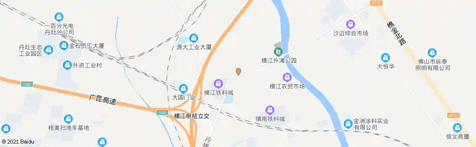 佛山隔涌村_公交站地图_佛山公交_妙搜公交查询2024