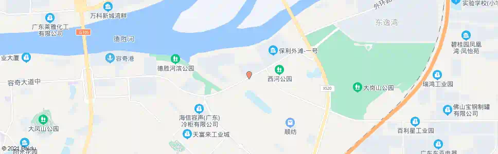 佛山容桂职业技术学校_公交站地图_佛山公交_妙搜公交查询2024