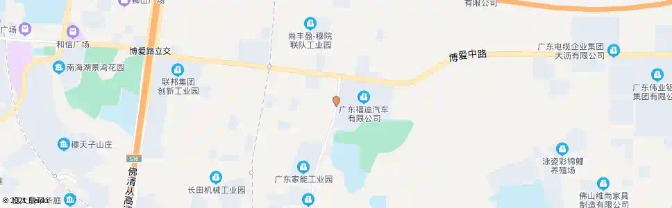 佛山福迪汽车公司_公交站地图_佛山公交_妙搜公交查询2024