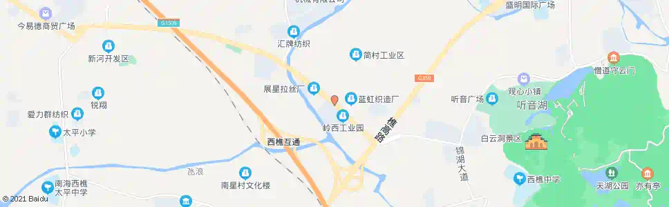 佛山西江综合楼_公交站地图_佛山公交_妙搜公交查询2024