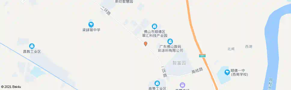 佛山上地村_公交站地图_佛山公交_妙搜公交查询2024