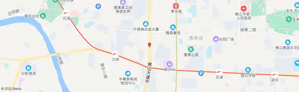 佛山番村_公交站地图_佛山公交_妙搜公交查询2024