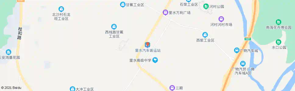 佛山里水汽车客运站_公交站地图_佛山公交_妙搜公交查询2024