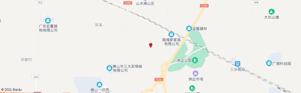 佛山显和村_公交站地图_佛山公交_妙搜公交查询2024