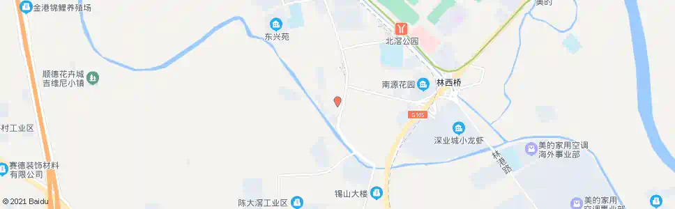 佛山跃进路中_公交站地图_佛山公交_妙搜公交查询2024