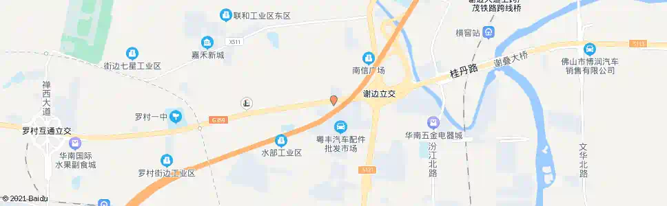 佛山乐城_公交站地图_佛山公交_妙搜公交查询2024