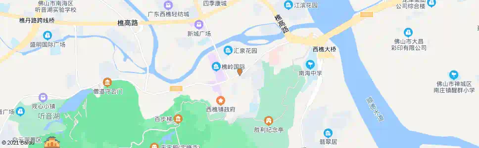 佛山西樵永安站_公交站地图_佛山公交_妙搜公交查询2024