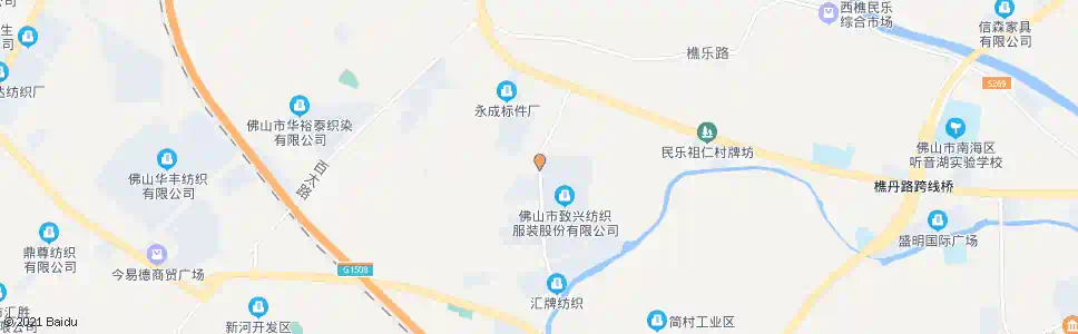 佛山致兴北_公交站地图_佛山公交_妙搜公交查询2024