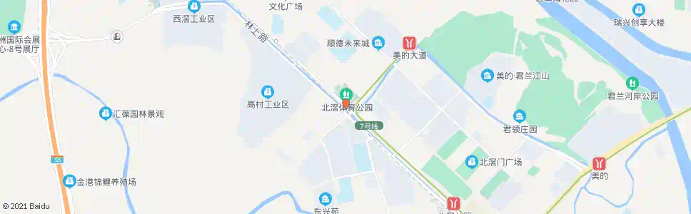 佛山北滘居委工业区_公交站地图_佛山公交_妙搜公交查询2024