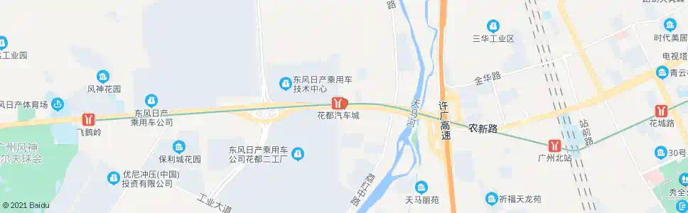 广州毕村_公交站地图_广州公交_妙搜公交查询2024