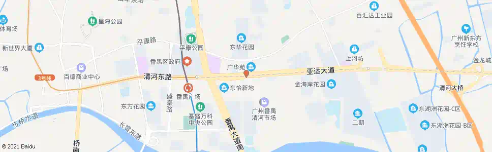 广州东怡新区_公交站地图_广州公交_妙搜公交查询2024