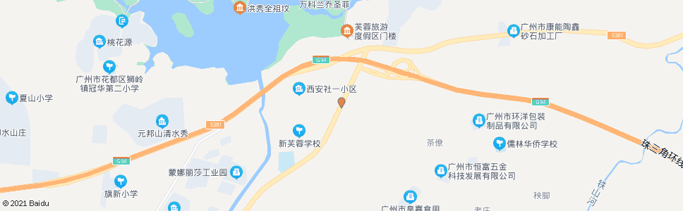 广州瑞边村_公交站地图_广州公交_妙搜公交查询2024