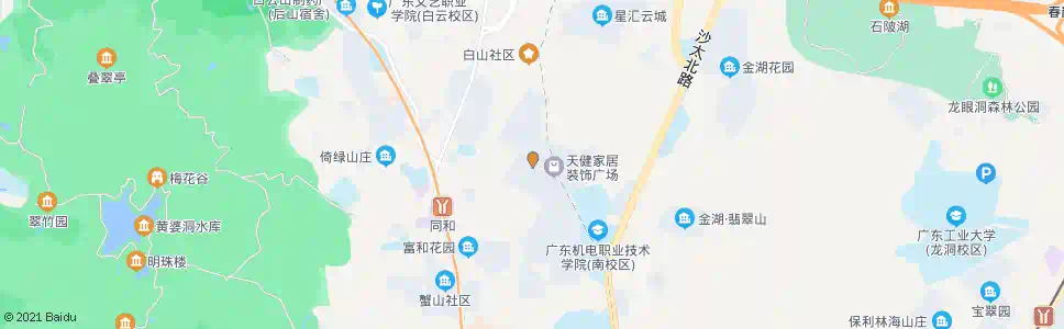 广州天健广场(临时2)_公交站地图_广州公交_妙搜公交查询2024