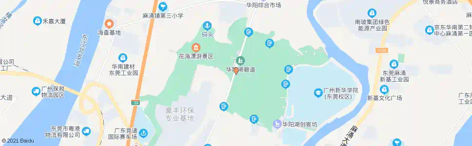 广州华阳湖湿地公园_公交站地图_广州公交_妙搜公交查询2024