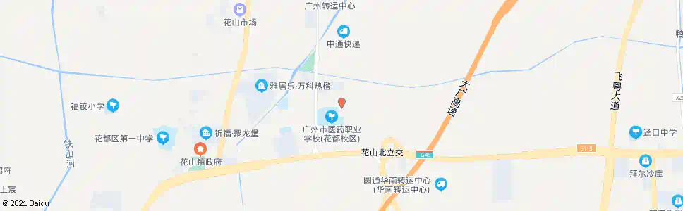 广州广州信息学校_公交站地图_广州公交_妙搜公交查询2024