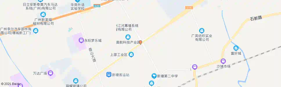 广州白石村_公交站地图_广州公交_妙搜公交查询2024