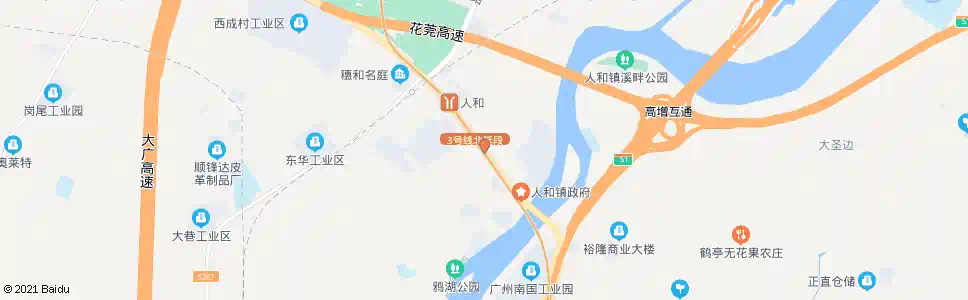 广州人和墟(万家福广场)总站_公交站地图_广州公交_妙搜公交查询2024