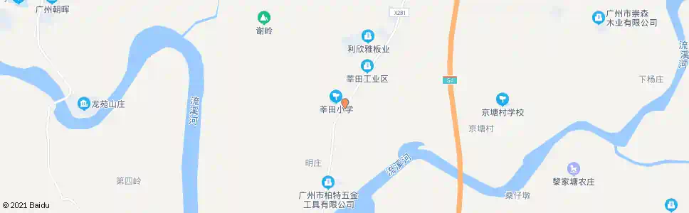 广州莘田小学_公交站地图_广州公交_妙搜公交查询2024