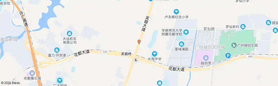 广州花都理工职业学校_公交站地图_广州公交_妙搜公交查询2024