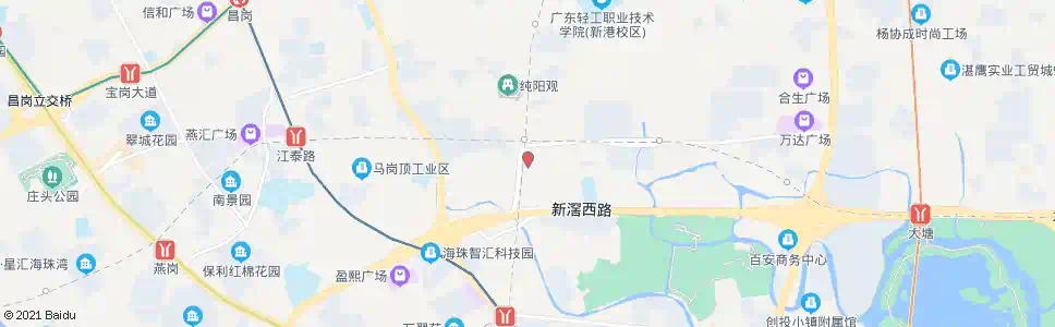 广州逸景路(长江轻纺城)总站_公交站地图_广州公交_妙搜公交查询2024