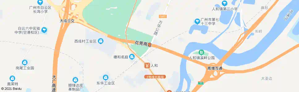 广州西成路口(临时站)_公交站地图_广州公交_妙搜公交查询2024