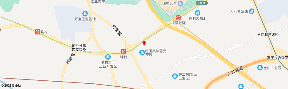 广州南奥高尔夫酒店_公交站地图_广州公交_妙搜公交查询2024